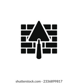 Brickwork icon isolated on white background