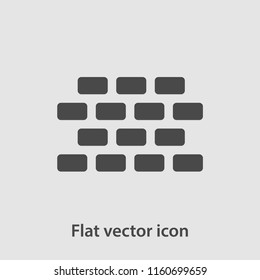 brickwork icon vector