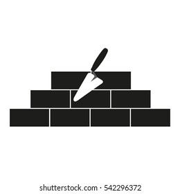 brickwork on a white background