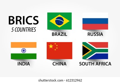 BRICS . association of 5 countries ( brazil . russia . india . china . south africa )