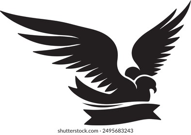  Brid ribbon vector and illustrator