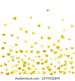 Bridal Border. Golden Splatter Flyer. Handdrawn Illustration. Hand Drawn Stardust. Explosion Particle. Yellow Rain Textile. December Element. Golden Bridal Border