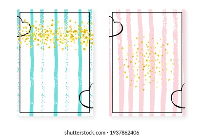 Bridal Confetti. 14 February Brochure Set. Mint Element. Turquoise Polka Print. Golden Nursery Offer. Pink Branding Wallpaper. Rose Abstract Starburst. Stripe Bridal Confetti