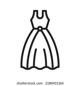 Imagen vectorial del icono de vestimenta de novia. También se puede usar para Fitness físico. Adecuado para aplicaciones móviles, aplicaciones web y medios impresos.
