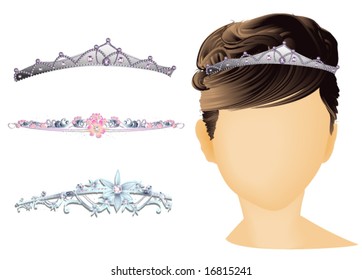 Bridal Headwear - Vector