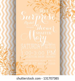 Bridal Invitation card