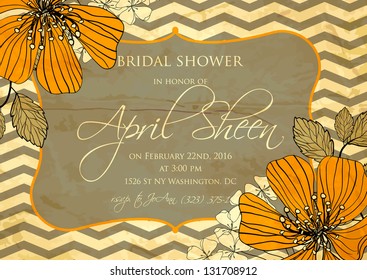  Bridal invitation cards