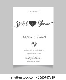 Bridal Shower Invitation
