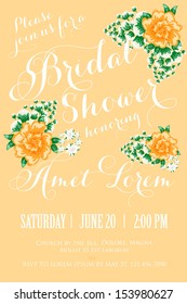 Bridal shower invitation