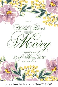 Bridal Shower Invitation