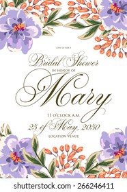 Bridal Shower Invitation