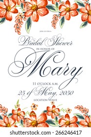 Bridal Shower Invitation