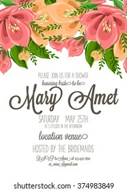 Bridal Shower Invitation