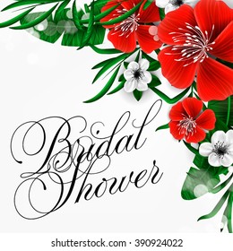 Bridal shower invitation