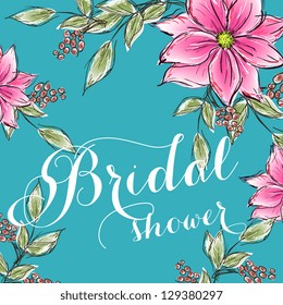 Bridal Shower invitation card