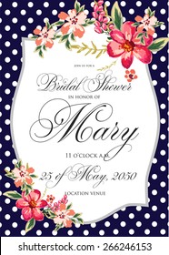 Bridal Shower invitation card