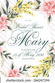 Bridal Shower invitation card