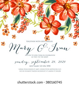 Bridal Shower invitation card