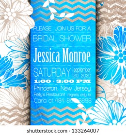 Bridal Shower invitation template