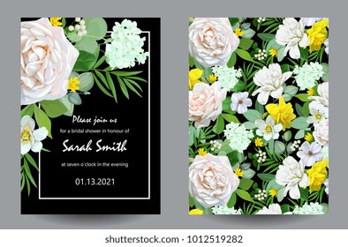 Bridal shower with tender roses