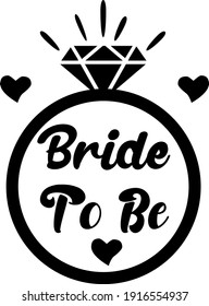 Novia a estar con el archivo vectorial de los pasos del anillo de diamante 