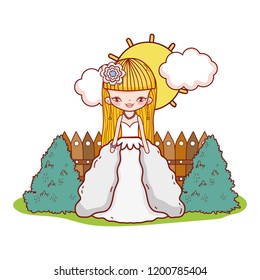 Bride cute drawings cartoons
