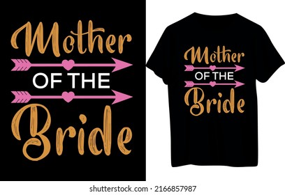 Bride Day T-Shirt Design .