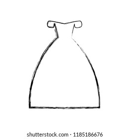 bride dress icon