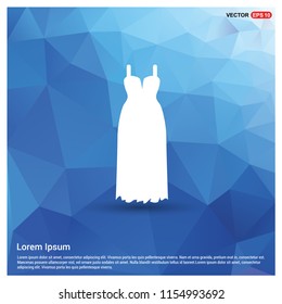 Bride Dress Icon - Free vector icon