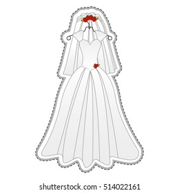 bride dress icon image 