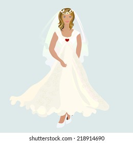 bride girl