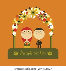 bride and groom