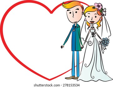 bride and groom