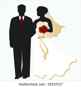 bride and groom