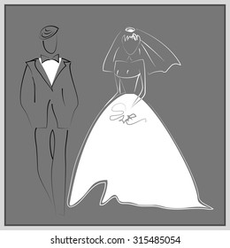 Bride and groom