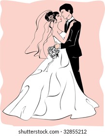 Bride and groom