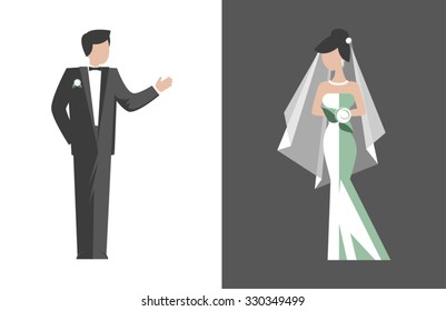 bride and groom