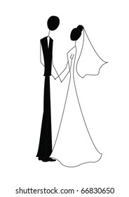 bride and groom