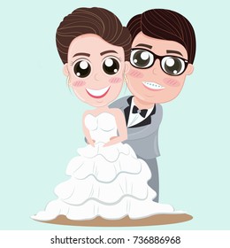 Bride and groom