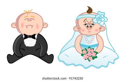 Bride and groom