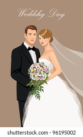 Bride and groom