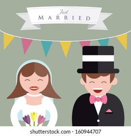 Bride and Groom Close up