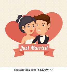 Bride and groom design
