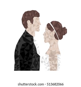 bride and groom icon image 
