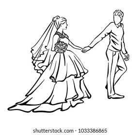 Dancing Couple Traditional Dress Stock Vector (Royalty Free) 100269740