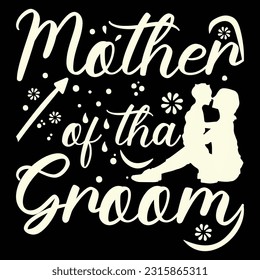 bride groom tshart art vector