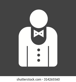 Bride, groom, wedding icon vector image. Can also be used for wedding. Suitable for use on web apps, mobile apps and print media.