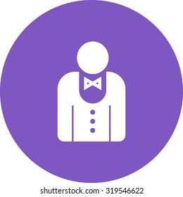 Bride, groom, wedding icon vector image. Can also be used for wedding. Suitable for use on web apps, mobile apps and print media.