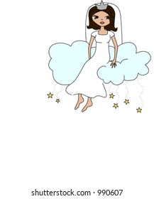 Bride on Cloud Nine