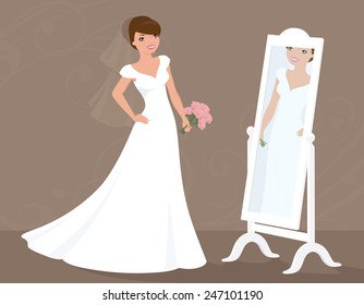 Bride ready for the big day.